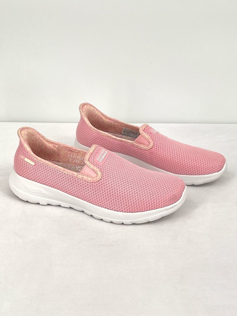 Skechers Hands Free Slip-ins GO WALK Arch Fit Joyful Journey Summer Vibe Pink 8